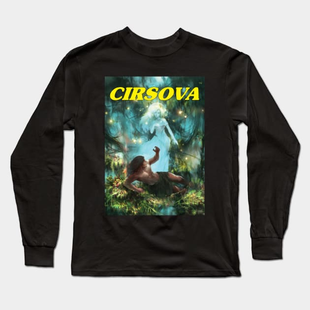 Young Tarzan and the Mysterious She Long Sleeve T-Shirt by cirsova